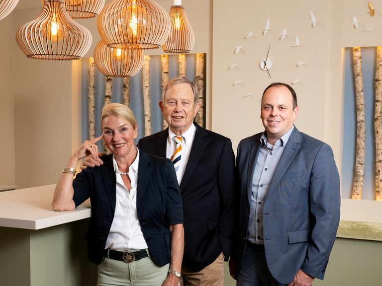 Familie Birke og Florian Buchebner